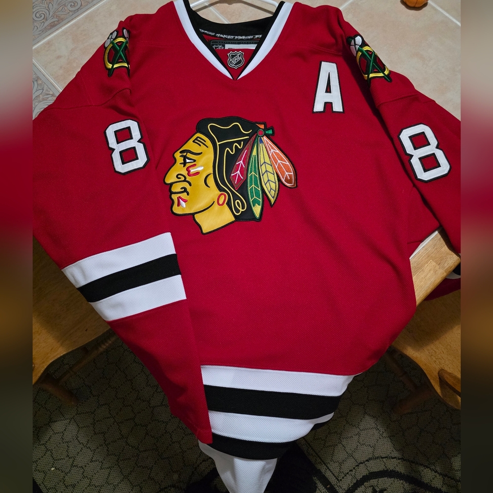 Authentic Reebok Chicago Blackhawks Patrick Kane #88 Jersey Sz 54